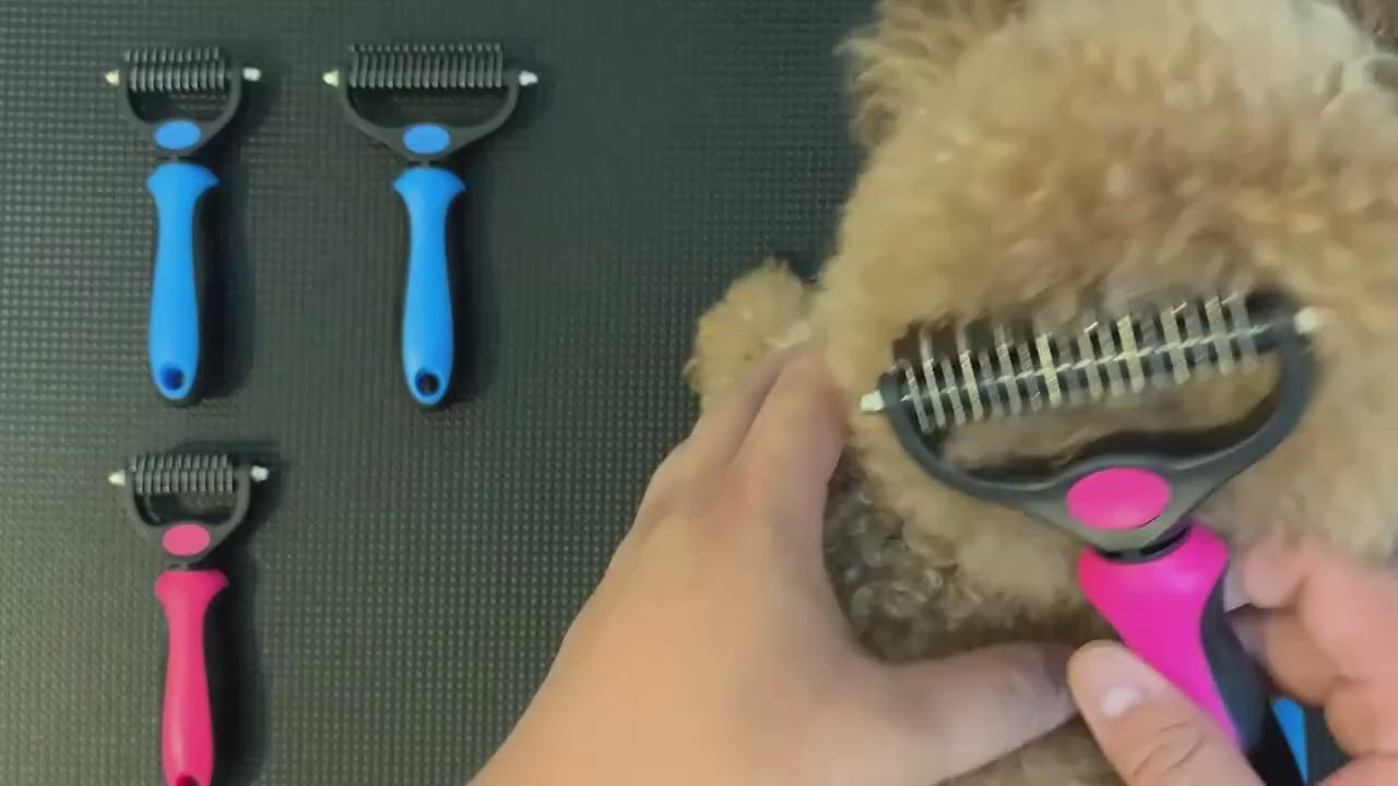 Cat & Dog Fine-Tooth Hair Removal Comb